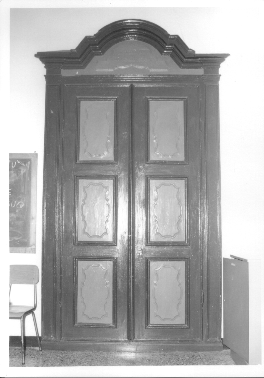 porta - a due battenti, opera isolata - ambito piemontese (prima metà sec. XX)