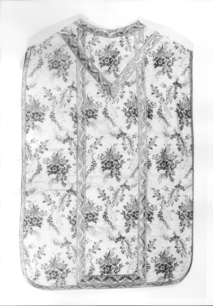 paramento liturgico, insieme - manifattura piemontese (seconda metà sec. XVIII)