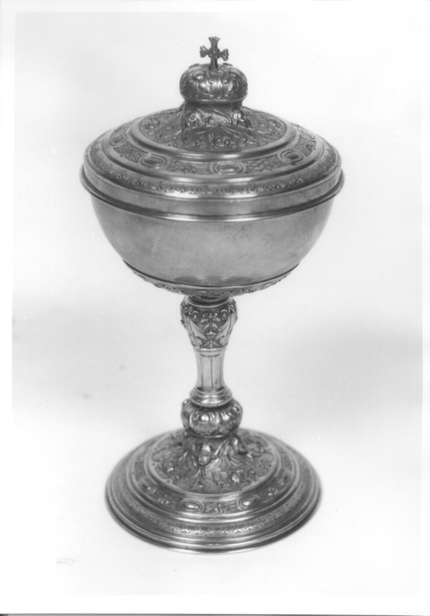 pisside, opera isolata - ambito piemontese (sec. XIX)