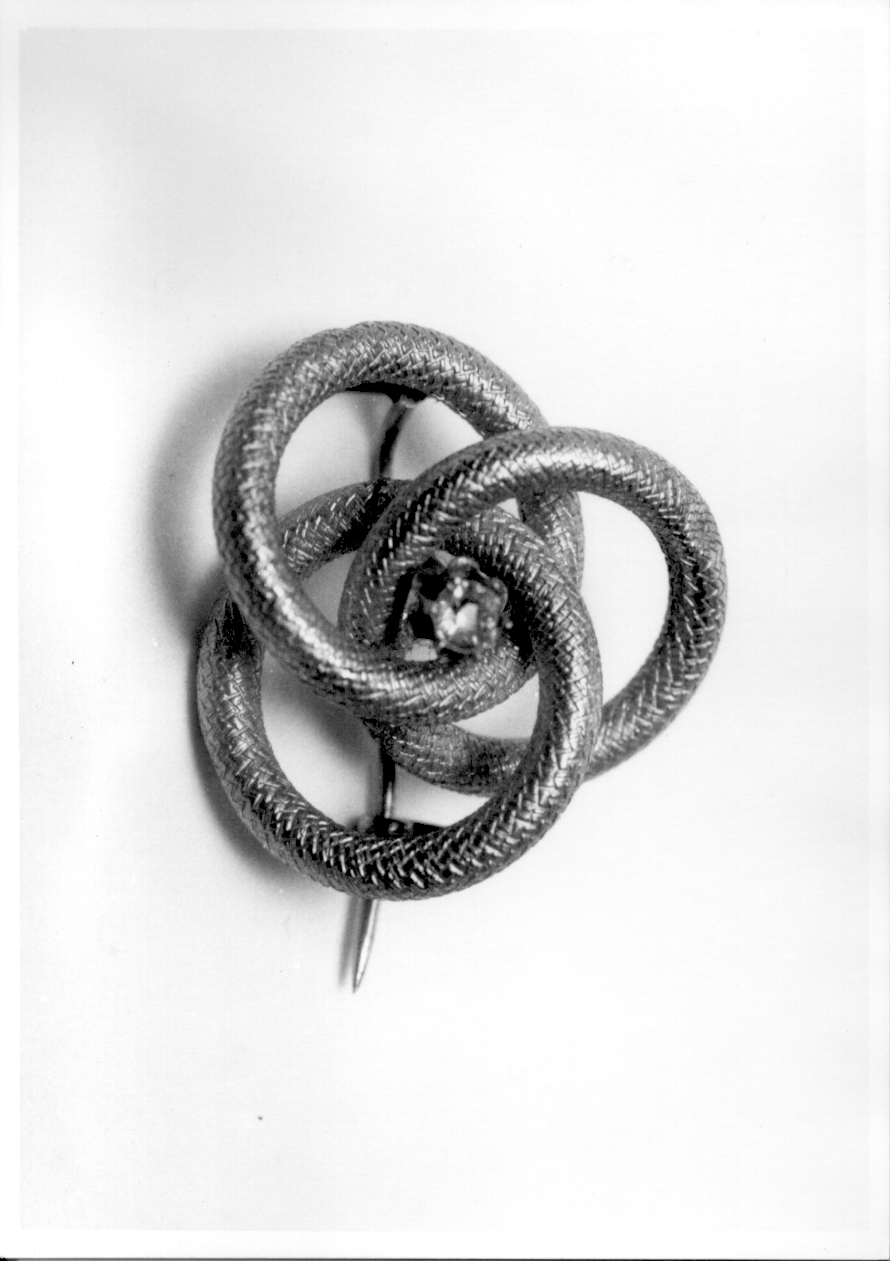 spilla, opera isolata - manifattura di Valenza (fine sec. XX)