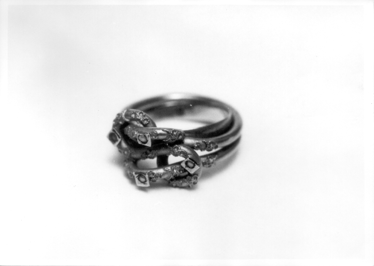 anello, opera isolata - manifattura di Valenza (fine sec. XIX)