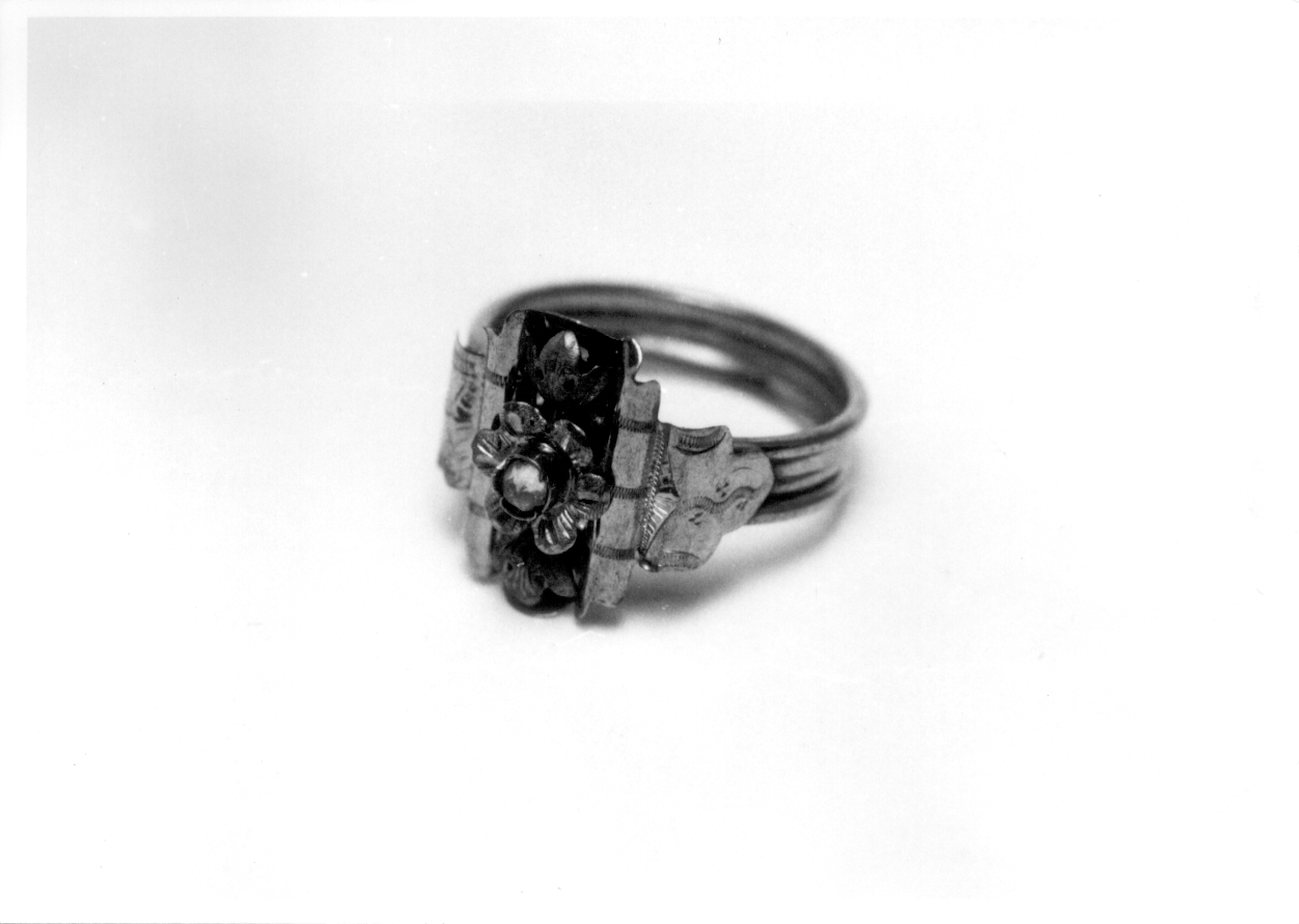 anello, opera isolata - manifattura di Valenza (fine sec. XIX)