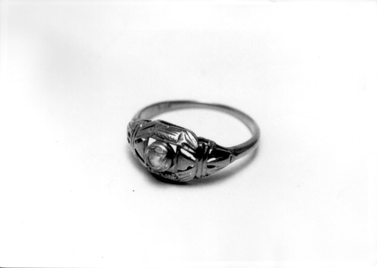 anello, opera isolata - manifattura di Valenza (prima metà sec. XX)