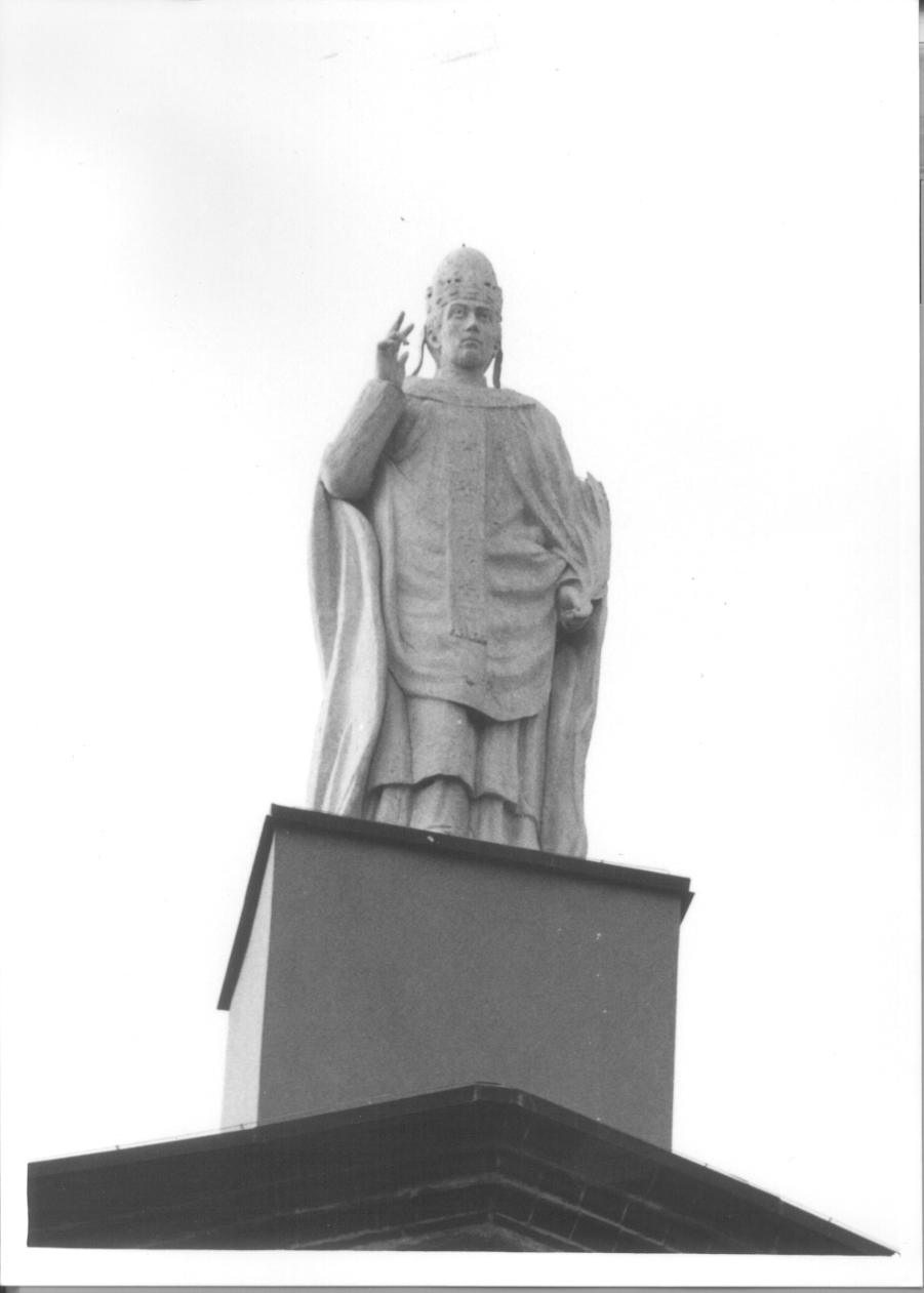 Sant'Alessandro (statua, opera isolata) di Melchiorre Luigi - ambito valenzano (inizio sec. XX)