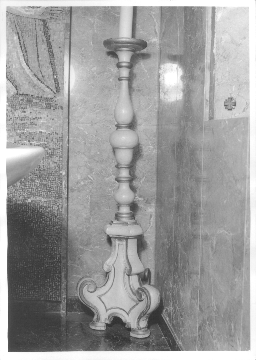 candelabro, opera isolata - ambito piemontese (prima metà sec. XIX)