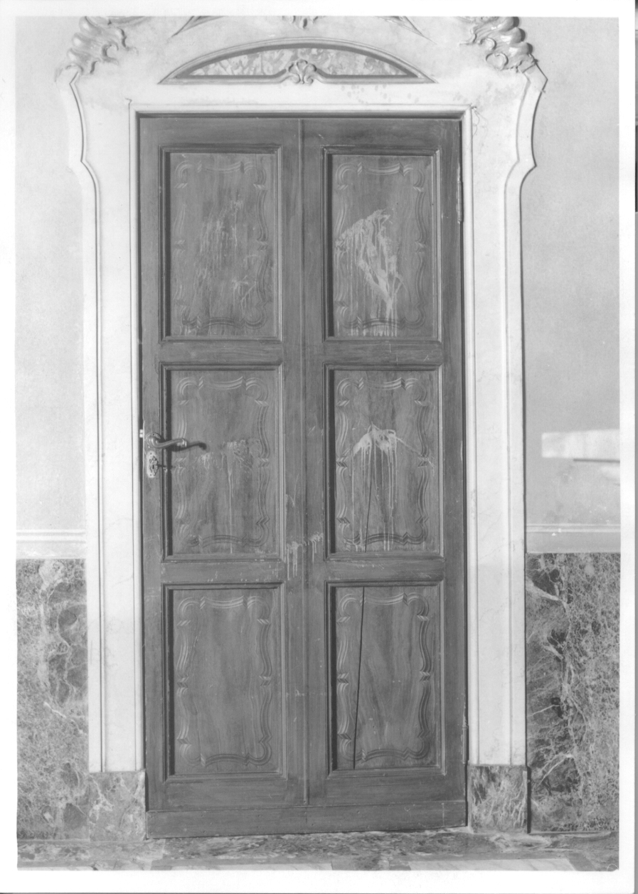 porta - ad un battente, serie - ambito alessandrino (prima metà sec. XX)