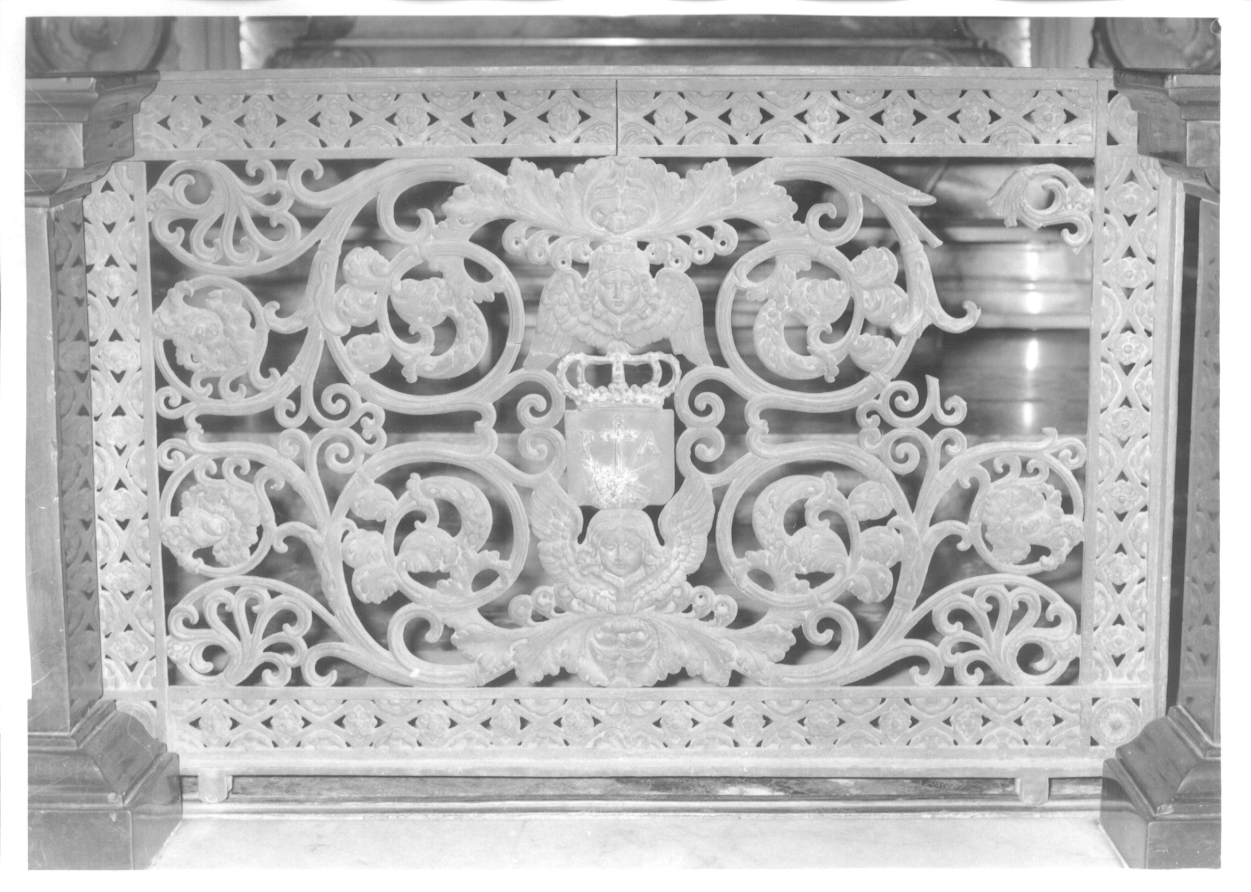 cancellata di balaustrata, serie - ambito alessandrino (prima metà sec. XX)