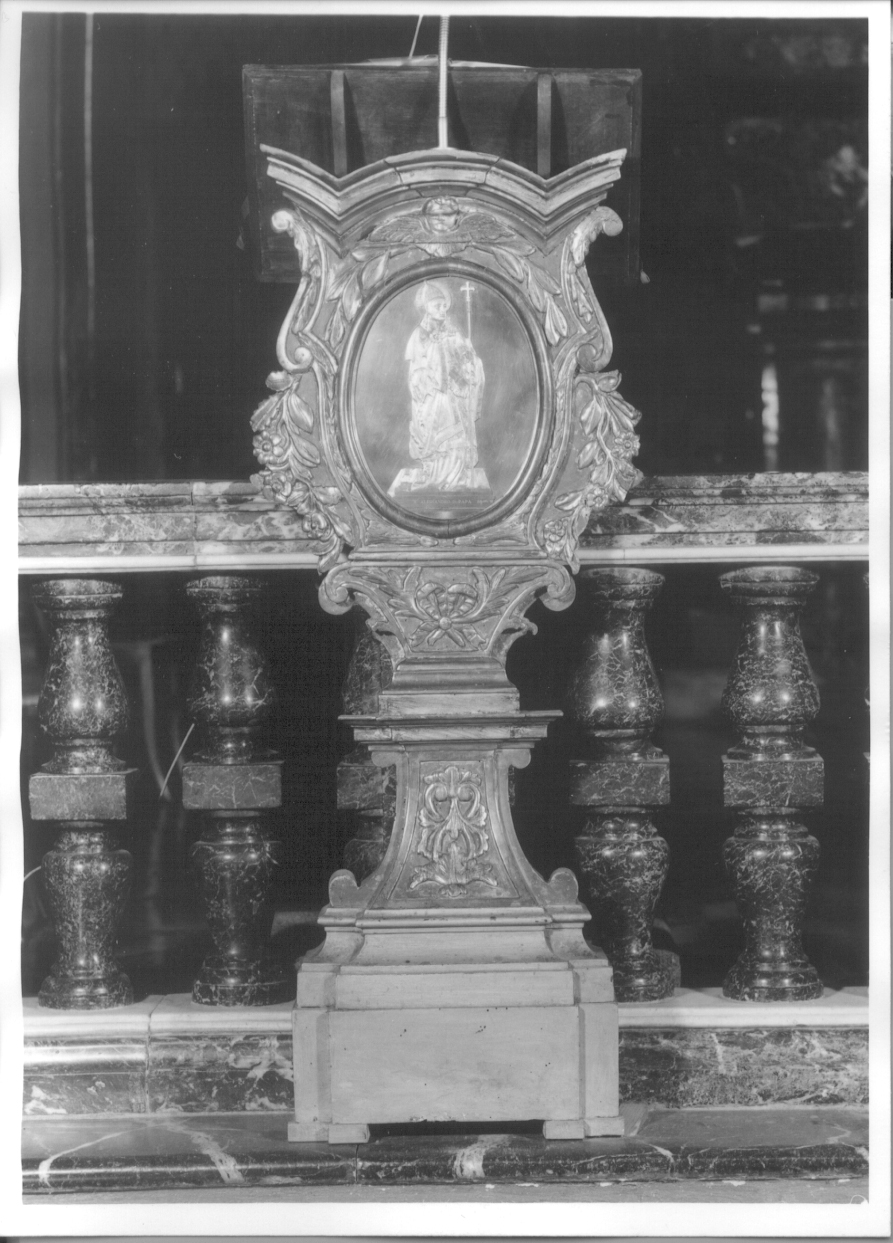 Sant'Alessandro (leggio, opera isolata) - ambito piemontese (sec. XIX)