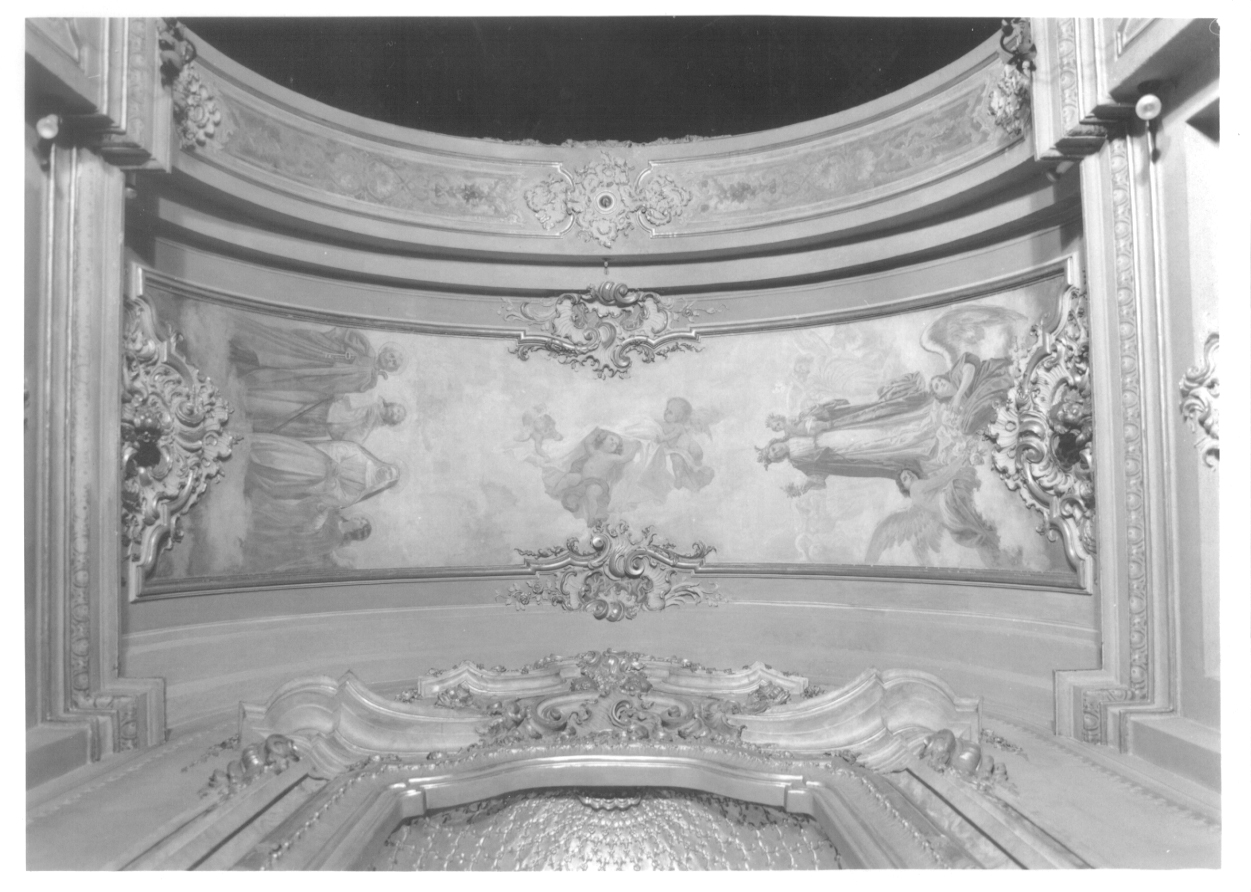 Madonna con Bambino e Santi (dipinto, complesso decorativo) - ambito piemontese (inizio sec. XX)