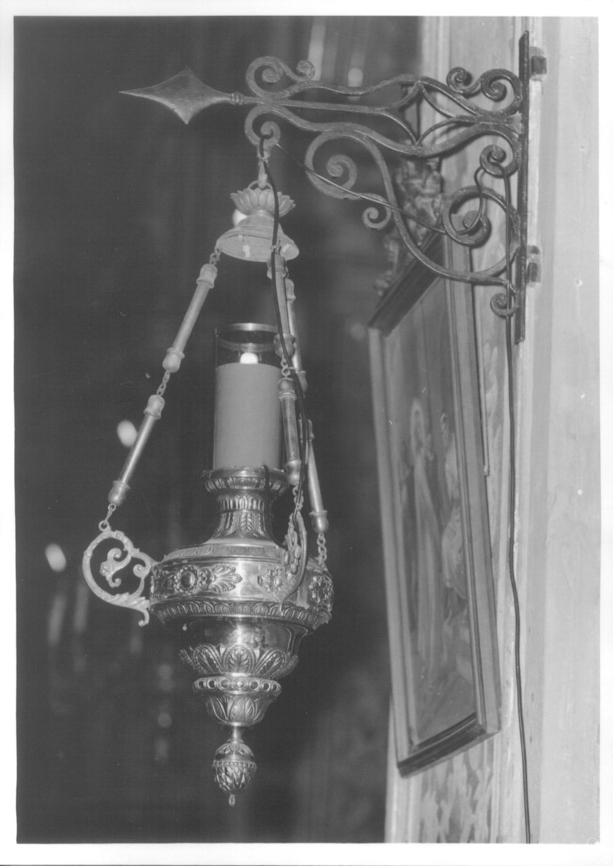 lampada pensile, serie - ambito italiano (secondo quarto sec. XIX)