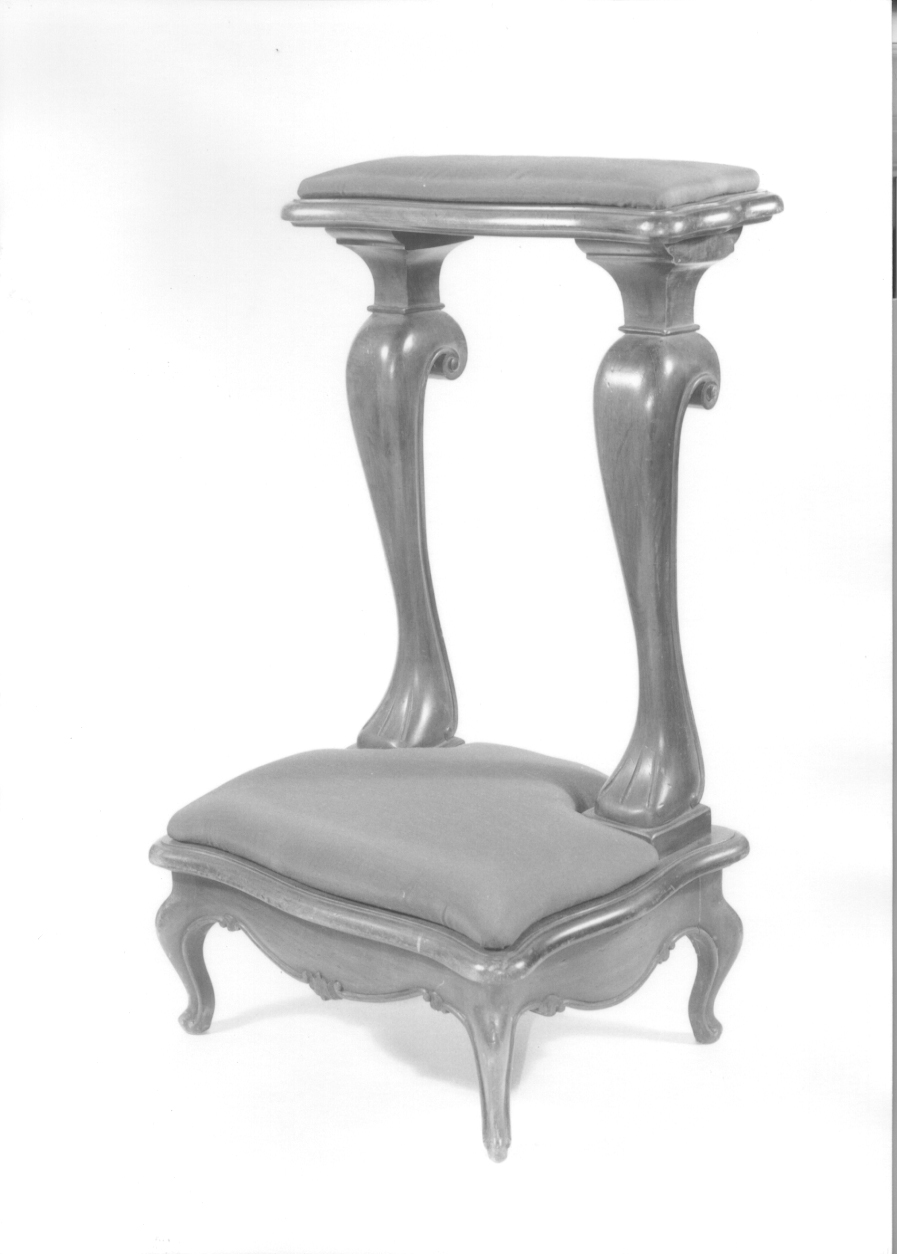 inginocchiatoio, serie - ambito piemontese (prima metà sec. XX)