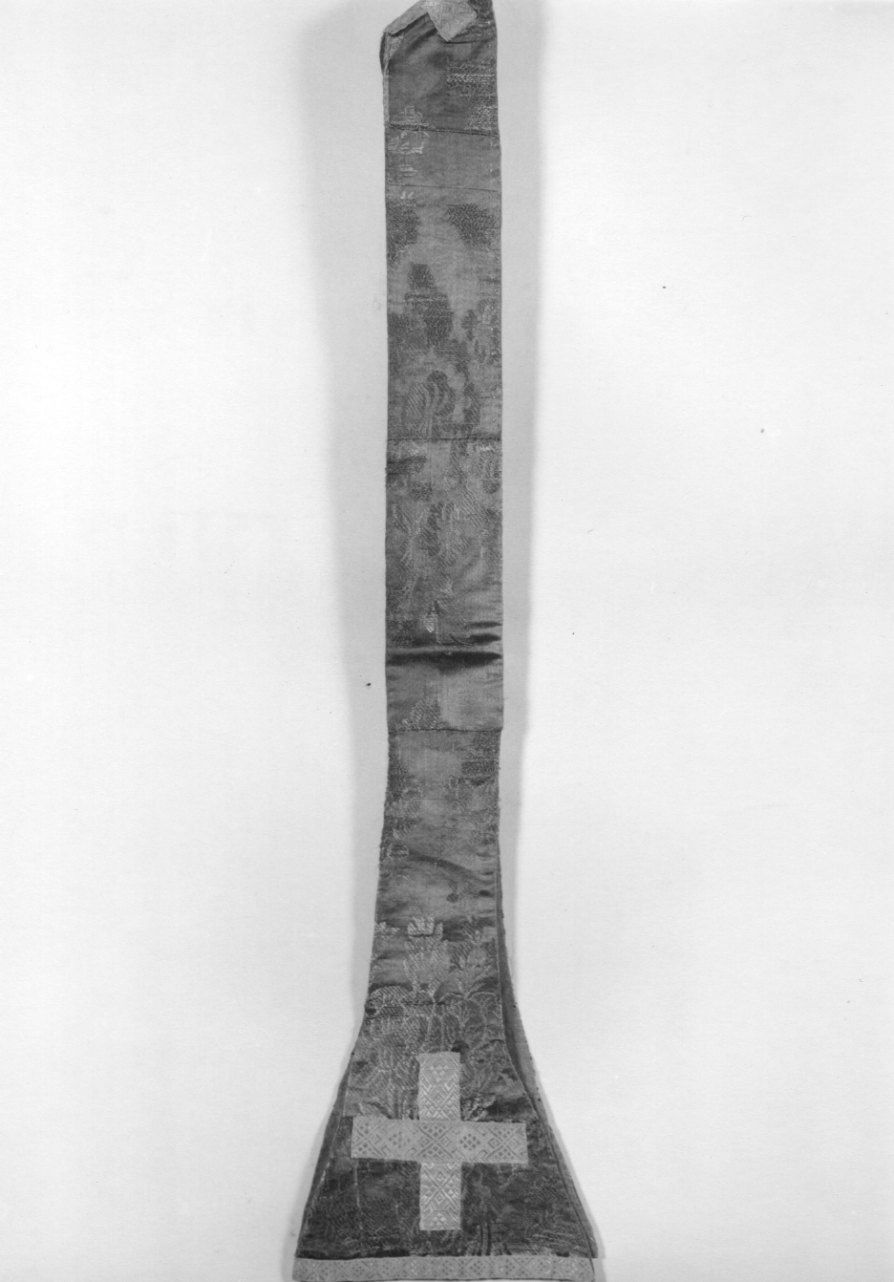 stola, elemento d'insieme - manifattura italiana (fine/inizio, primo quarto secc. XVIII/ XIX, sec. XX)