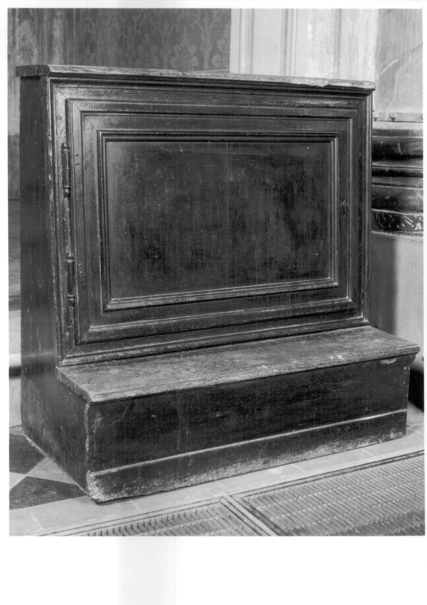 inginocchiatoio, serie - ambito astigiano (fine/inizio secc. XIX/ XX)