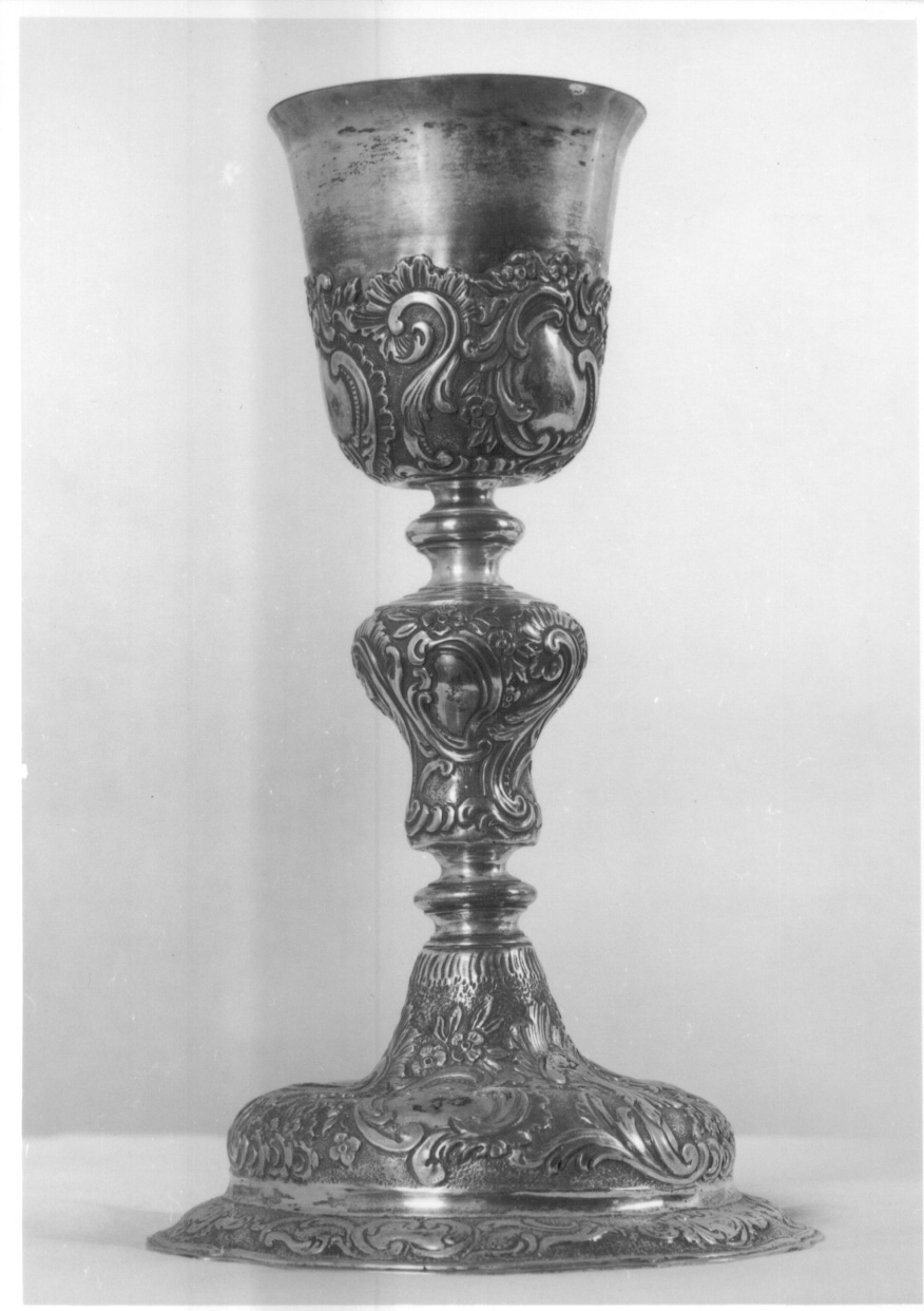 motivi decorativi vegetali (calice, opera isolata) - ambito piemontese (terzo quarto sec. XVIII)