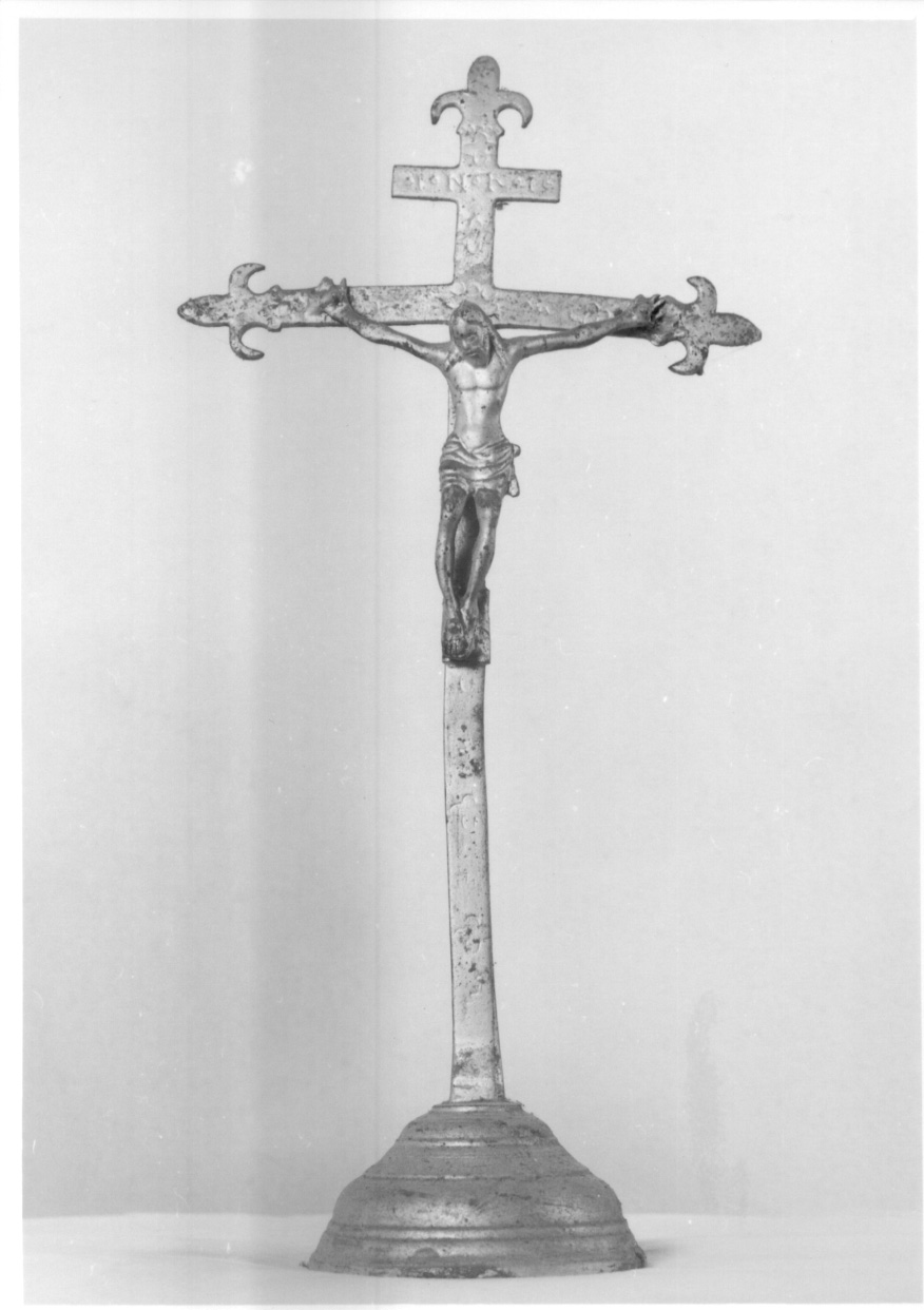 Cristo crocifisso dolente (croce d'altare, opera isolata) - ambito astigiano (sec. XVII)