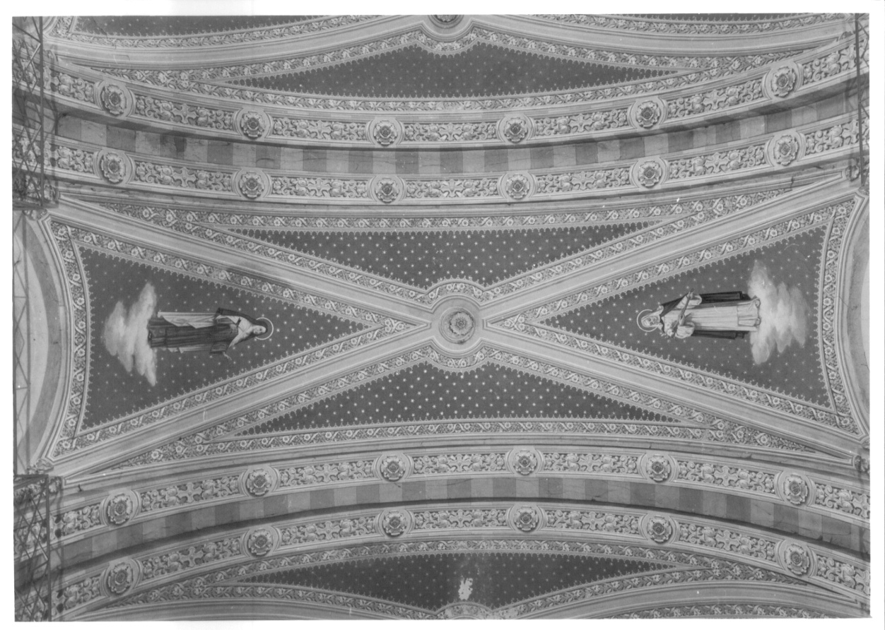 Santa Caterina da Siena (dipinto) di Frascaroli Carlo, Lajolo Lorenzo (sec. XX)