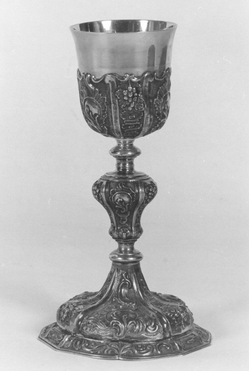 calice, opera isolata - ambito piemontese (terzo quarto sec. XVIII)