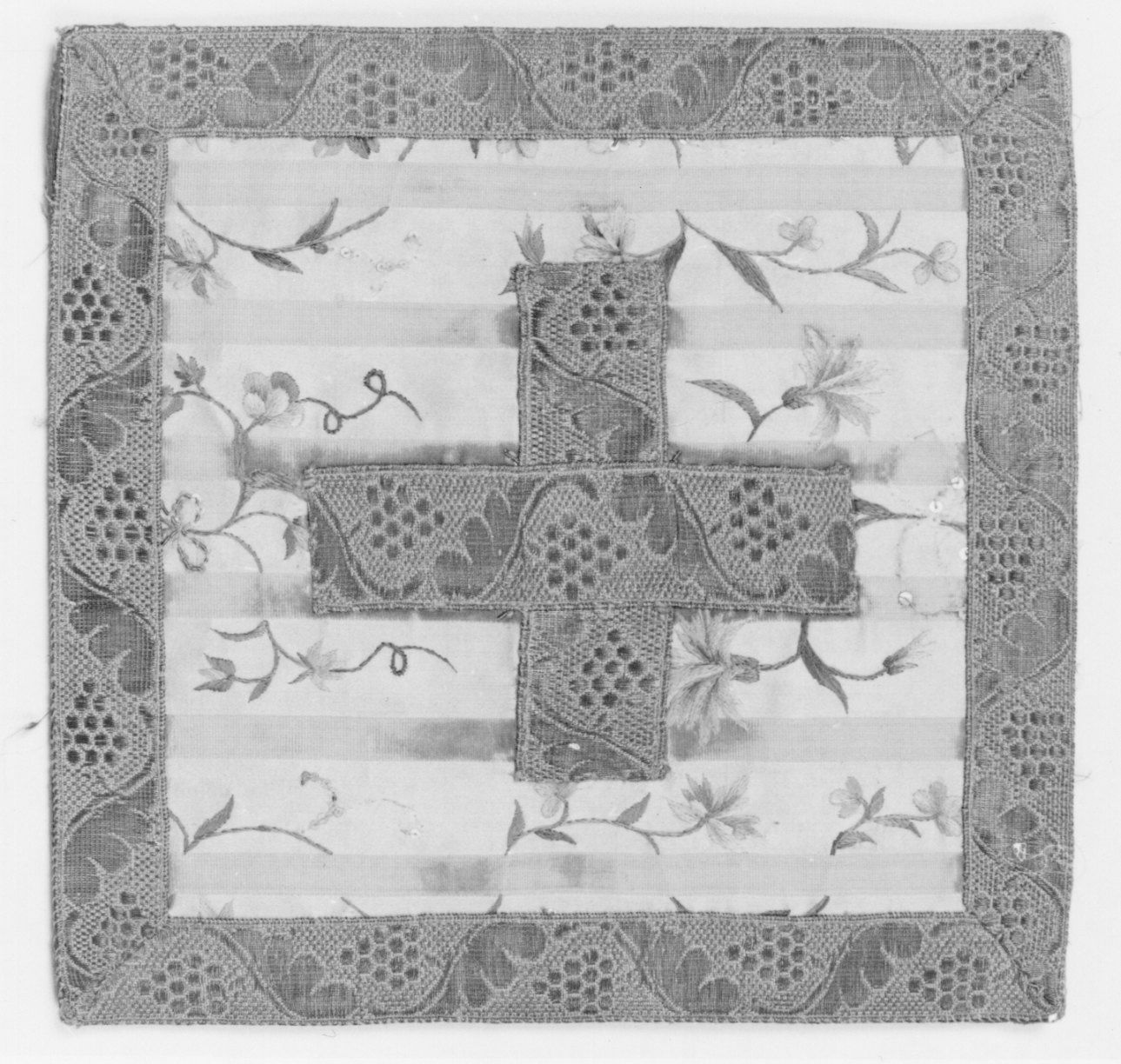 borsa del corporale, opera isolata - manifattura italiana (ultimo quarto sec. XVIII)