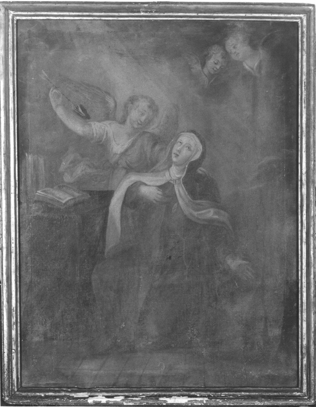 estasi di Santa Teresa d'Avila (dipinto, opera isolata) - bottega piemontese (fine/inizio secc. XVIII/ XIX)