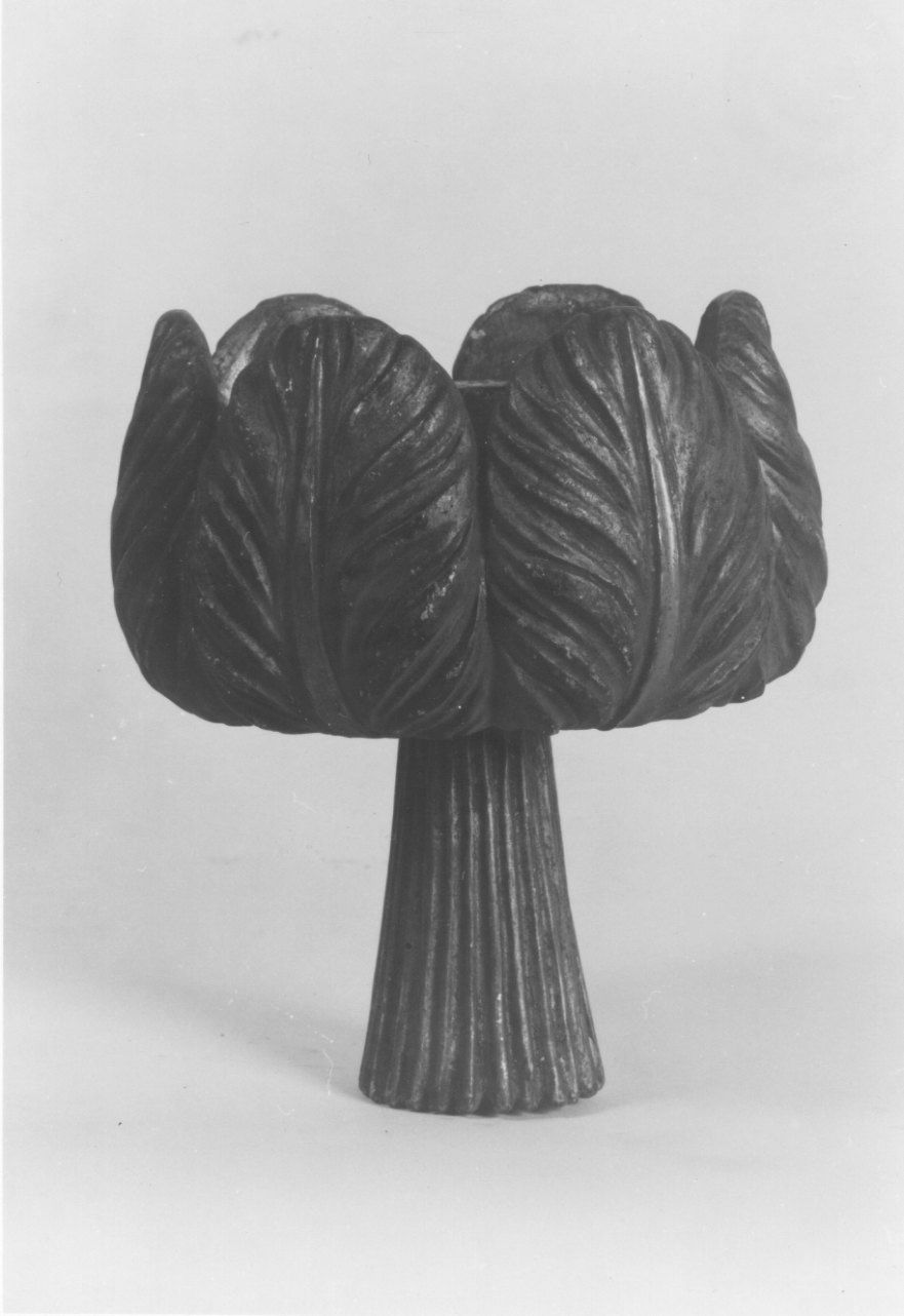 pennacchio, elemento d'insieme - bottega piemontese (secondo quarto sec. XIX)