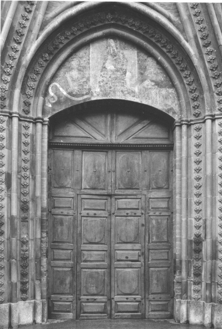 portone, opera isolata - bottega piemontese (terzo quarto sec. XIX)