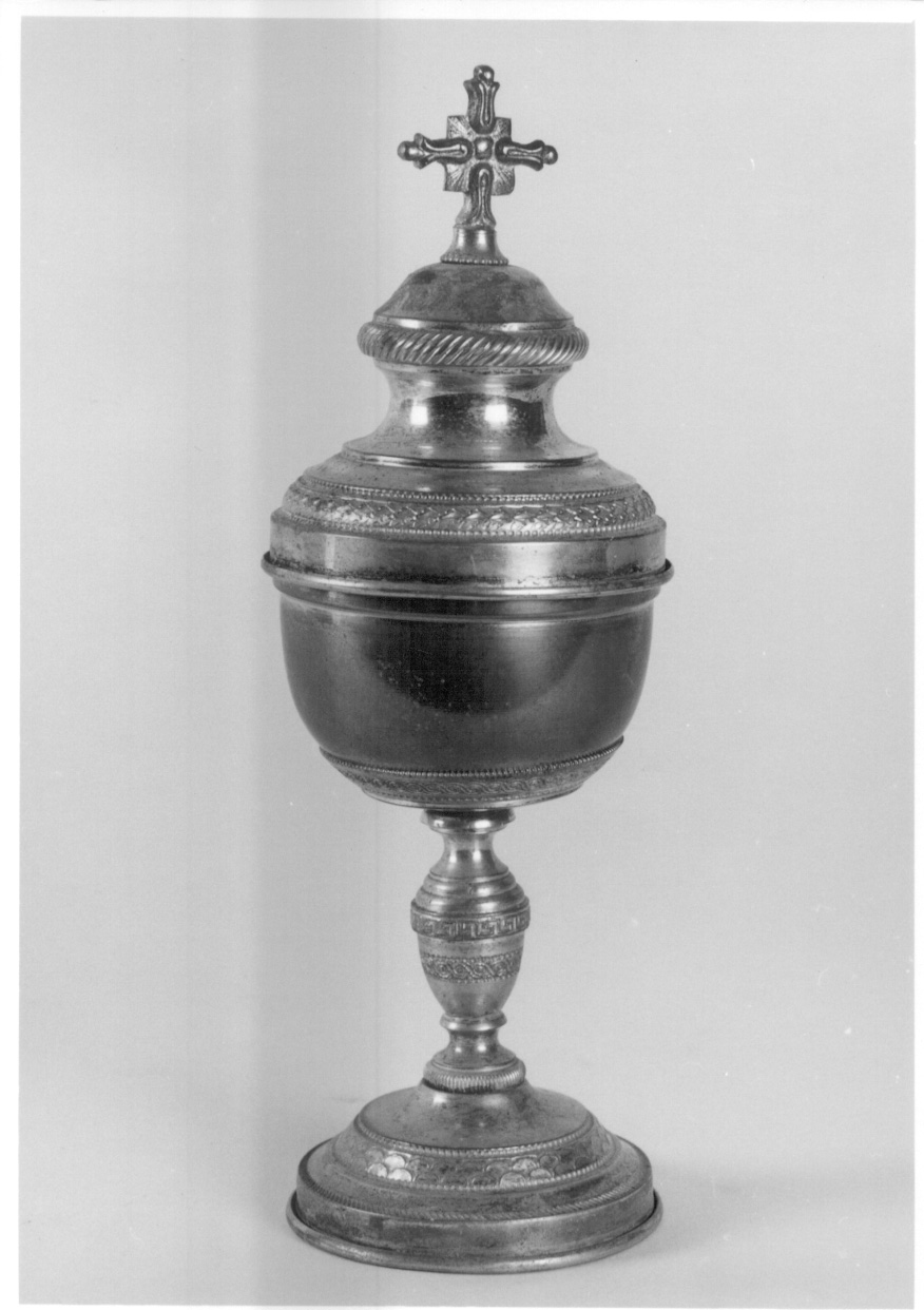 pisside, opera isolata - ambito piemontese (seconda metà sec. XIX)