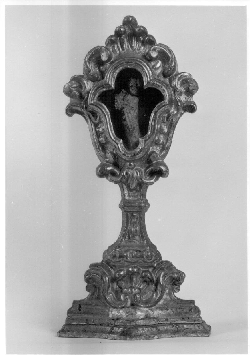 reliquiario, serie - ambito piemontese (sec. XVIII)