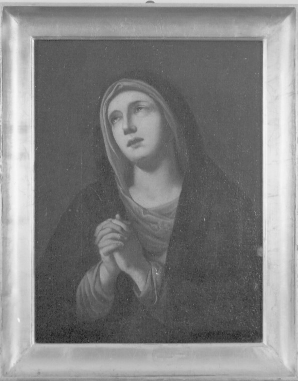 MADONNA ADDOLORATA (dipinto, opera isolata) - bottega piemontese (prima metà sec. XVII)
