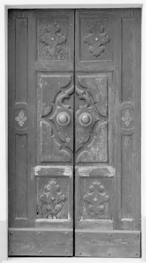 portone, opera isolata - ambito astigiano (prima metà sec. XVIII, sec. XX)