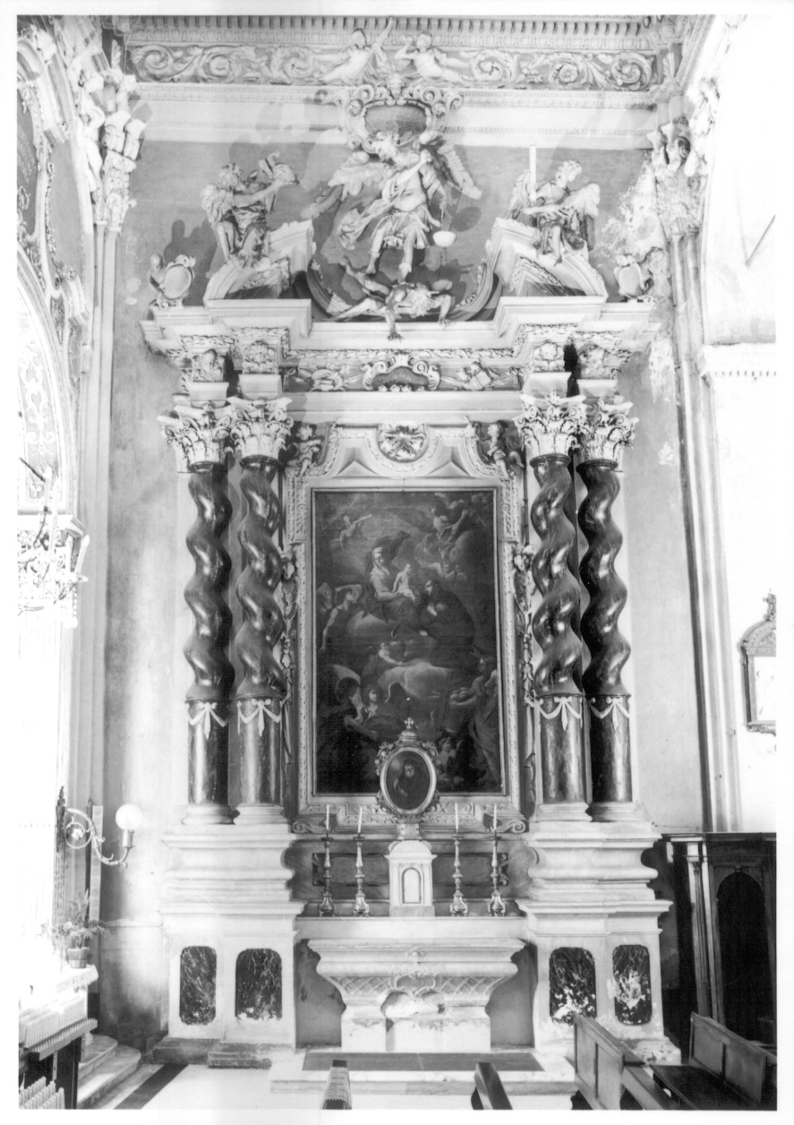 altare, opera isolata di Triulzio Giovanni Battista (bottega), Triulzio Paolo - ambito luganese (ultimo quarto sec. XVII)