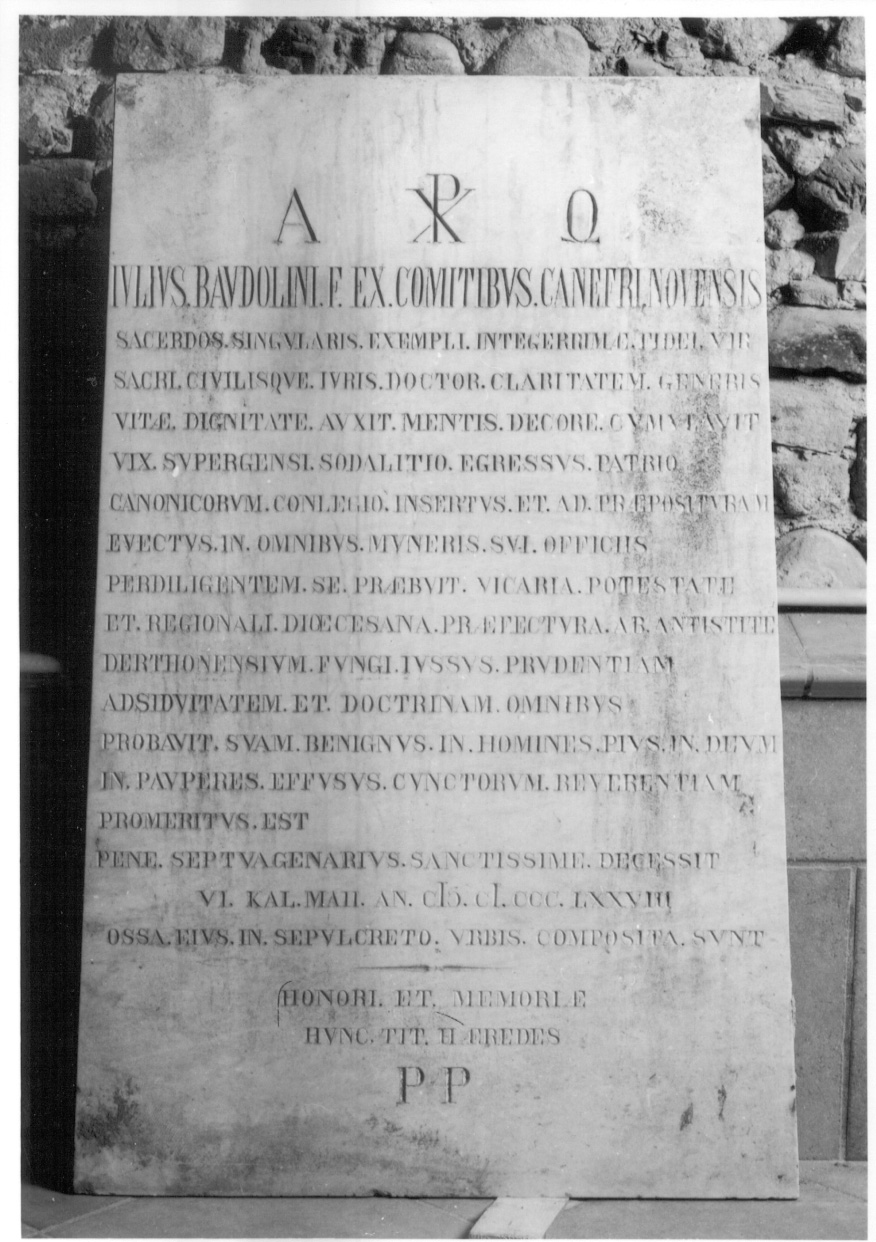 monogramma cristologico (lapide tombale, opera isolata) - ambito novese (ultimo quarto sec. XIX)