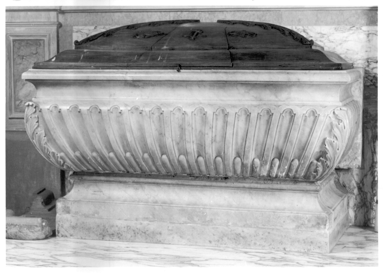 fonte battesimale - a vasca, opera isolata - ambito genovese (secondo quarto sec. XVIII)