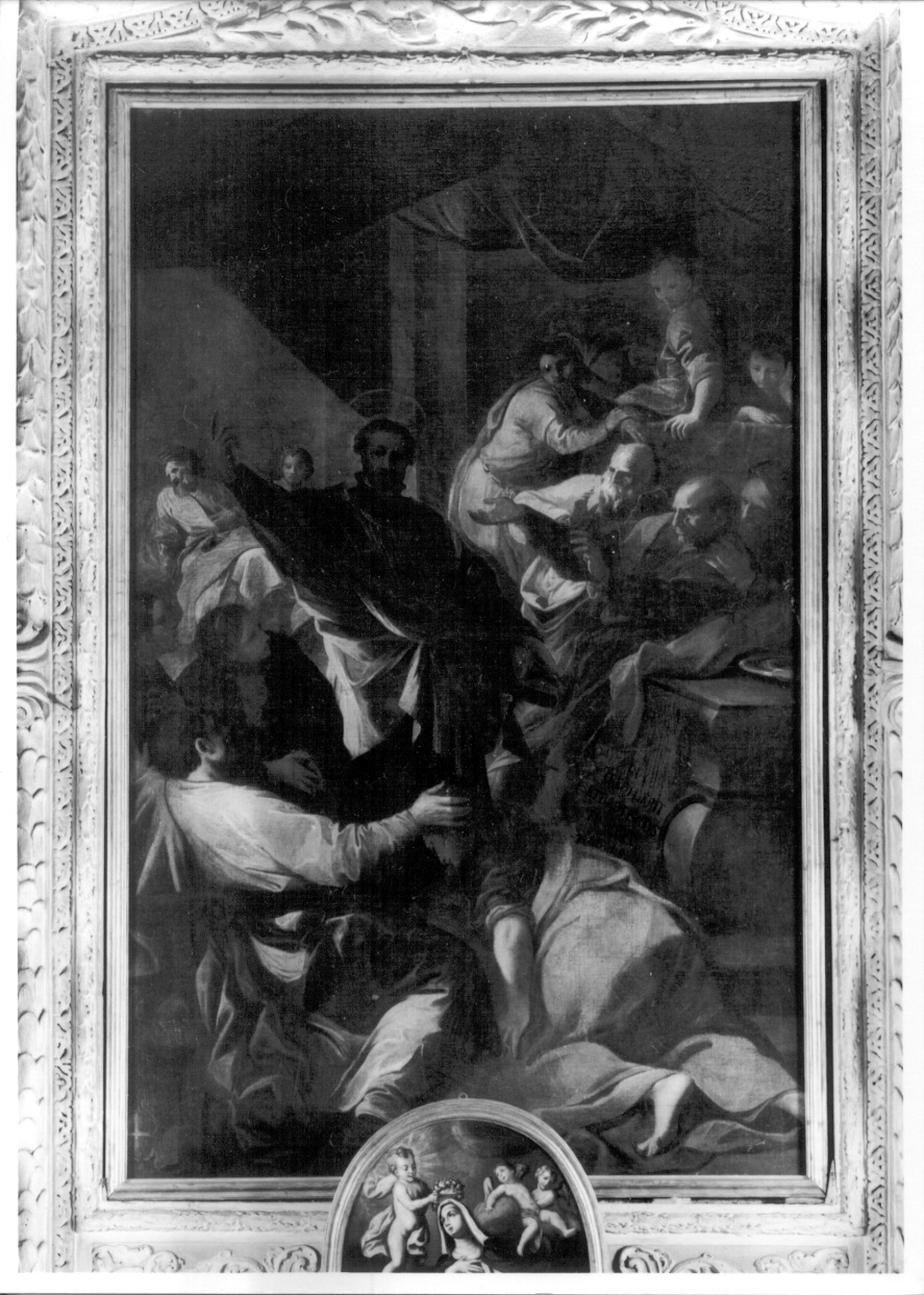 predica di San Francesco Saverio (dipinto, opera isolata) di Pozzo Andrea (ultimo quarto sec. XVII)