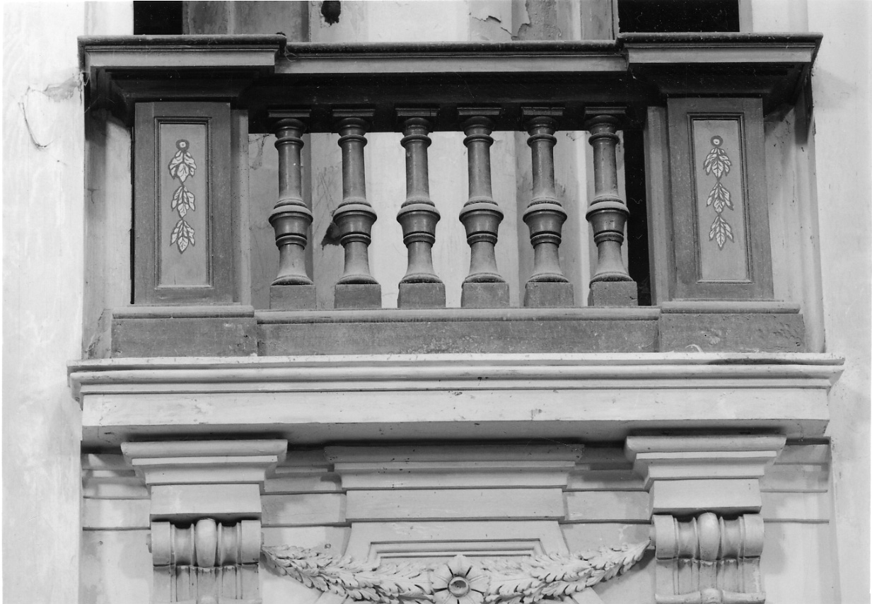 balaustrata, serie - ambito piemontese (sec. XIX)