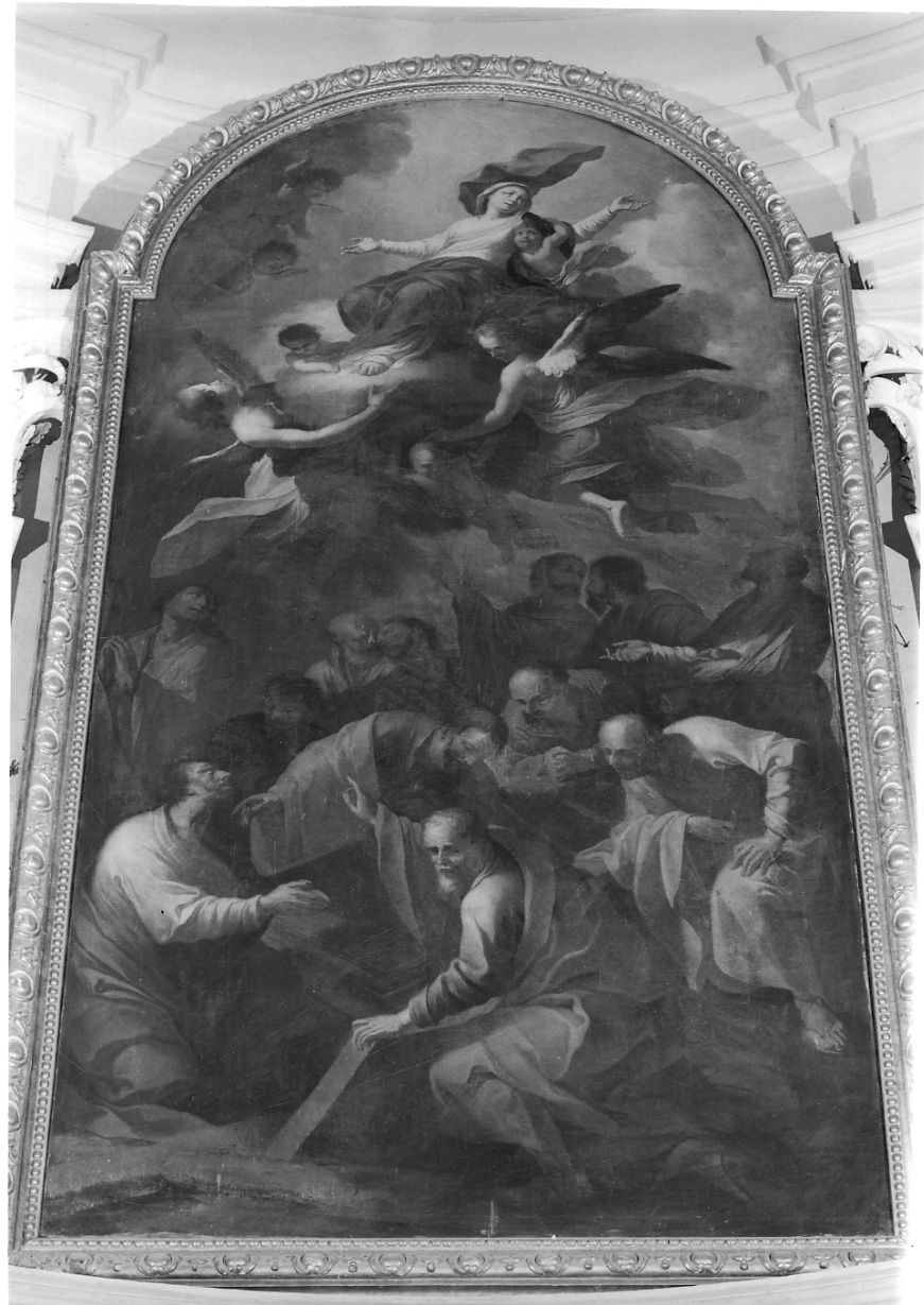 assunzione della Madonna (dipinto, opera isolata) di Taricco Sebastiano (seconda metà sec. XVII)