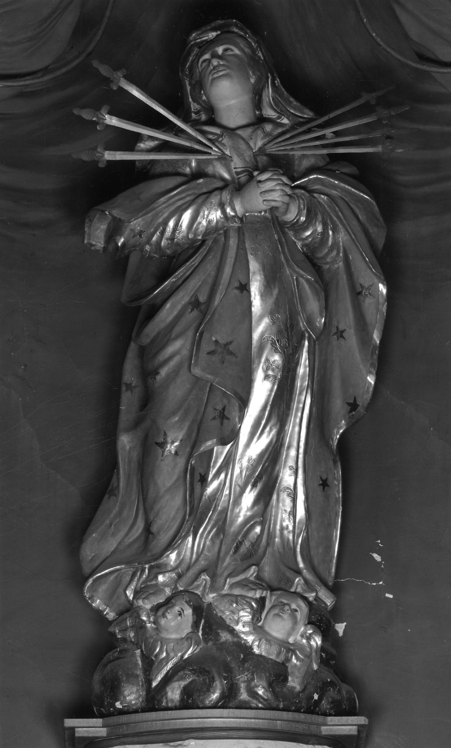 Madonna Addolorata (statua, opera isolata) - ambito astigiano (secc. XVIII/ XIX)