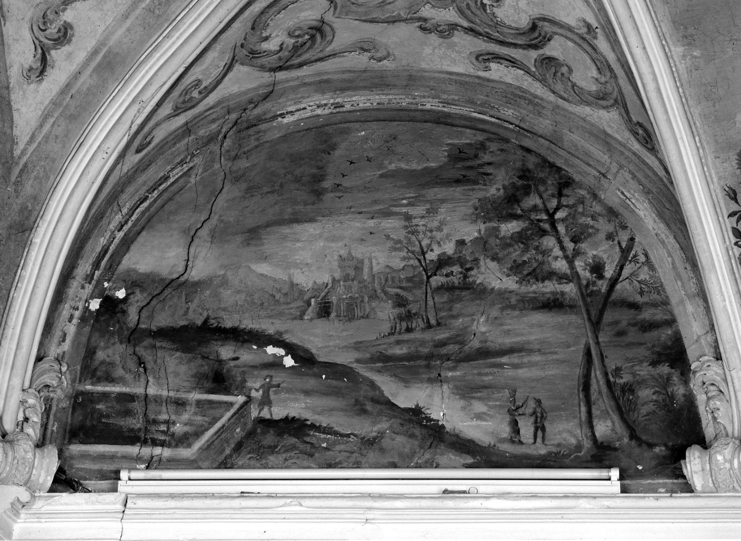 PAESAGGIO (dipinto, ciclo) - ambito astigiano (seconda metà sec. XVIII)