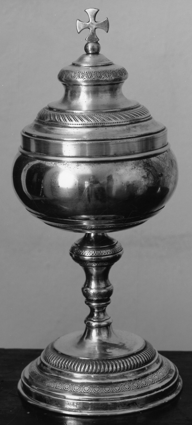 pisside, opera isolata - ambito piemontese (seconda metà sec. XIX)