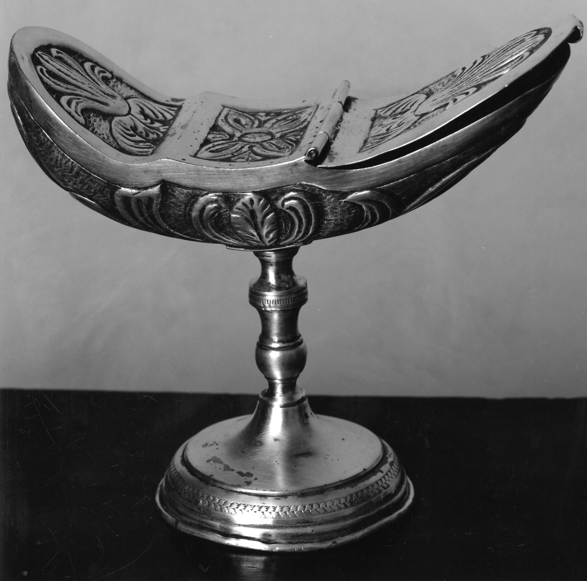 navicella portaincenso, opera isolata - ambito piemontese (seconda metà sec. XIX)