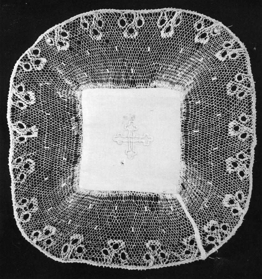 CROCE (palla, opera isolata) - manifattura astigiana (sec. XIX)