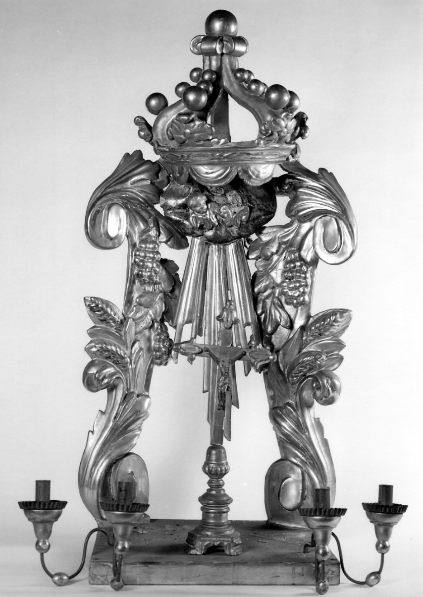 Cristo crocifisso dolente (crocifisso, elemento d'insieme) - ambito piemontese (sec. XIX)
