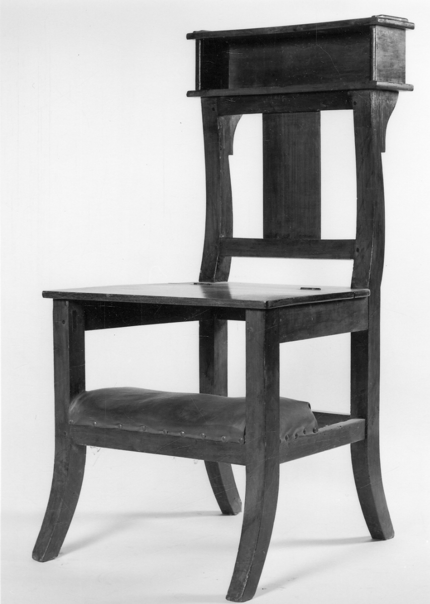 sedia-inginocchiatoio, opera isolata - ambito piemontese (seconda metà sec. XIX)