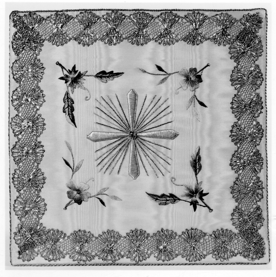 borsa del corporale, opera isolata - ambito italiano (fine/inizio secc. XIX/ XX)