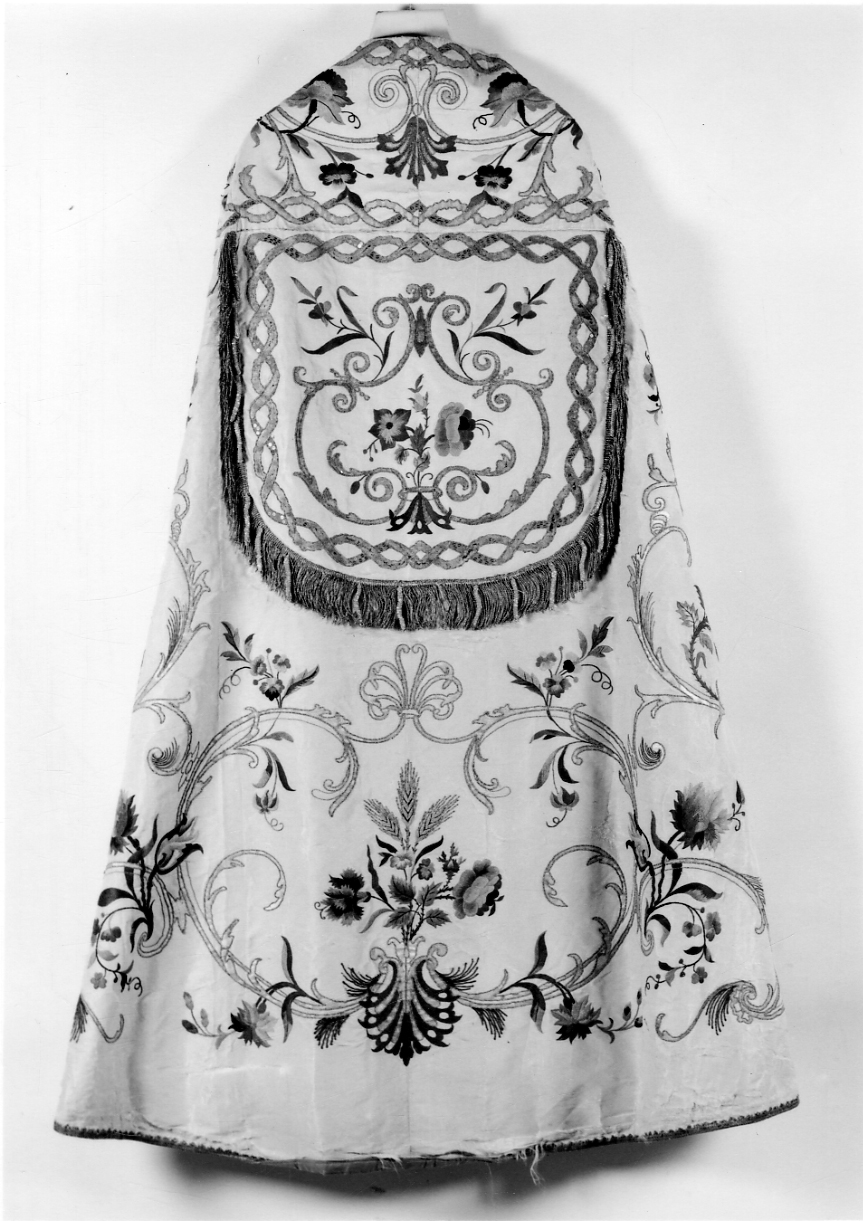 paramento liturgico, insieme - manifattura italiana (seconda metà sec. XIX)