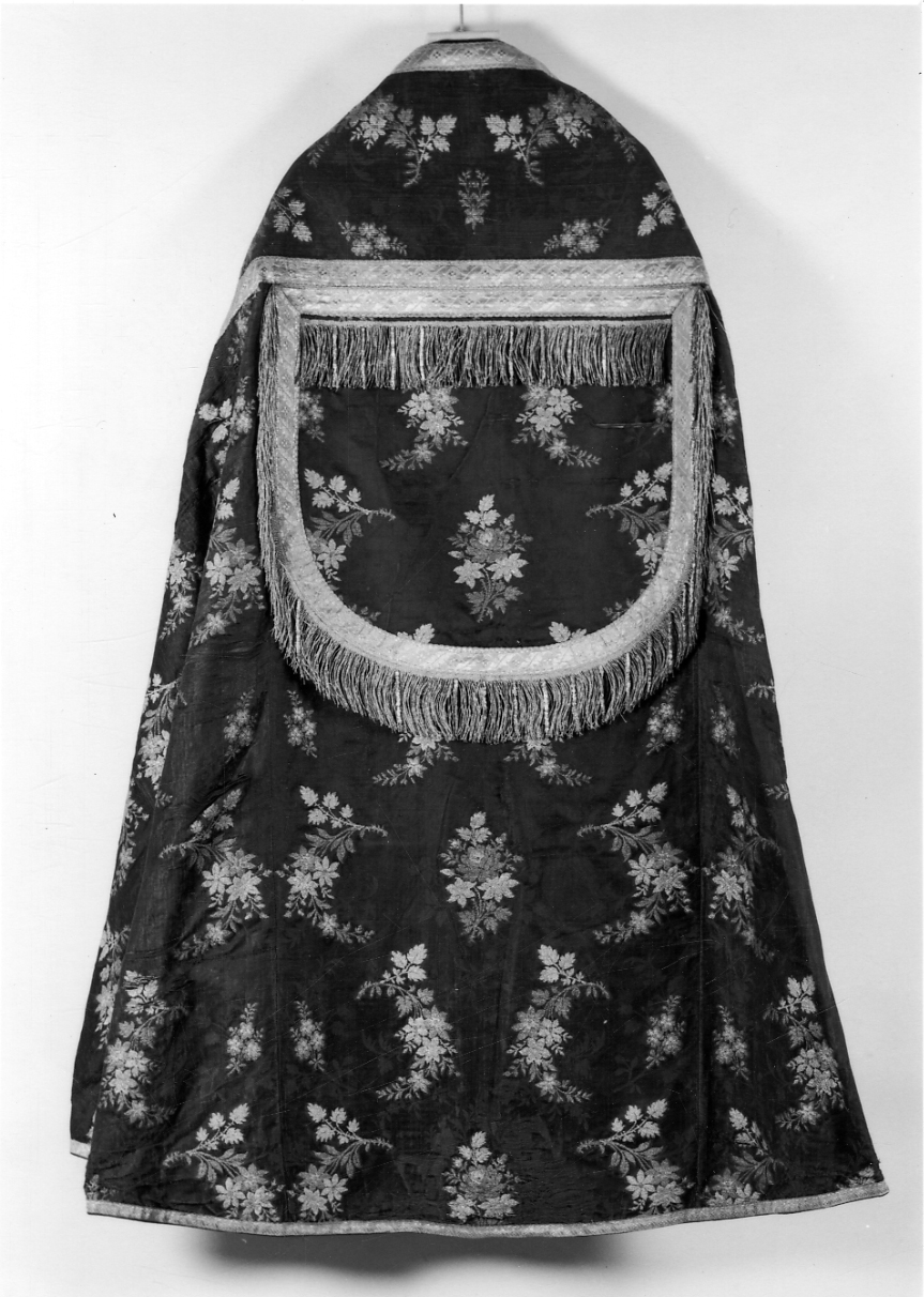 piviale, opera isolata - manifattura italiana (prima metà sec. XIX)