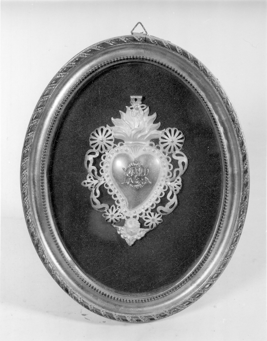 Sacro Cuore di Gesù (ex voto, opera isolata) - produzione piemontese (prima metà sec. XX)
