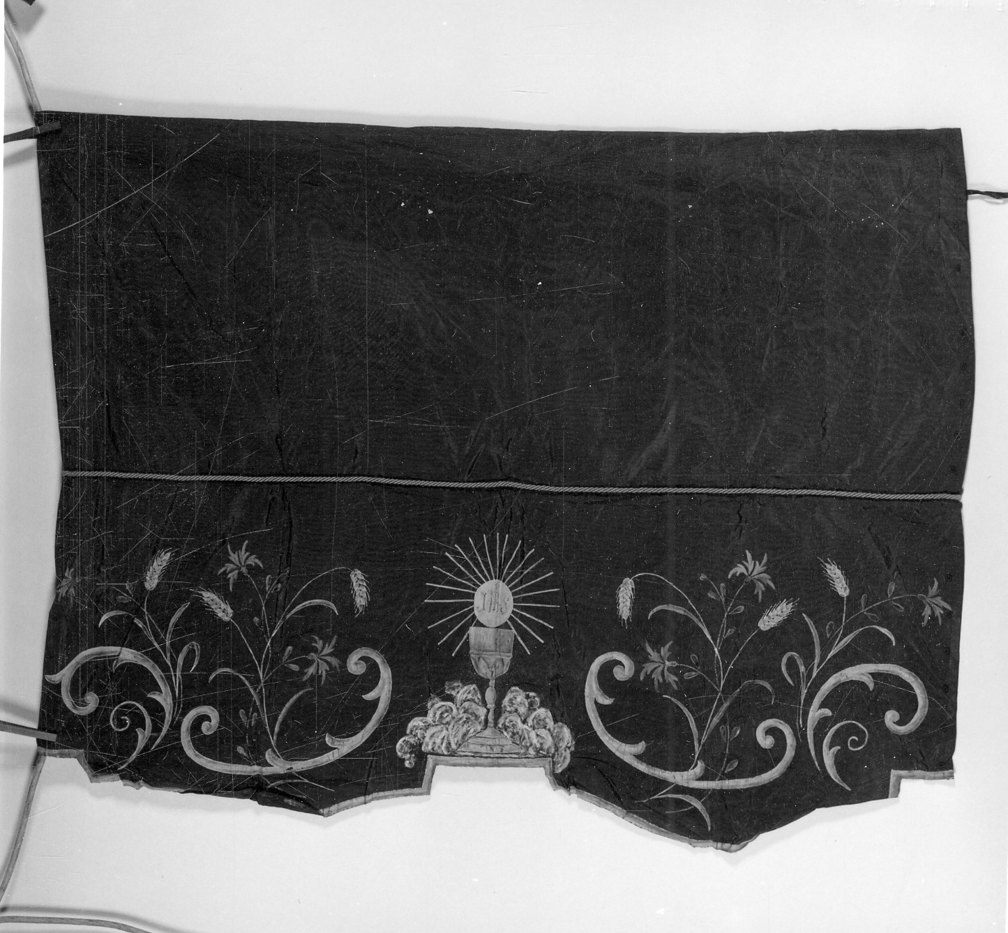 tovaglia da comunione, serie - manifattura piemontese (metà sec. XX)