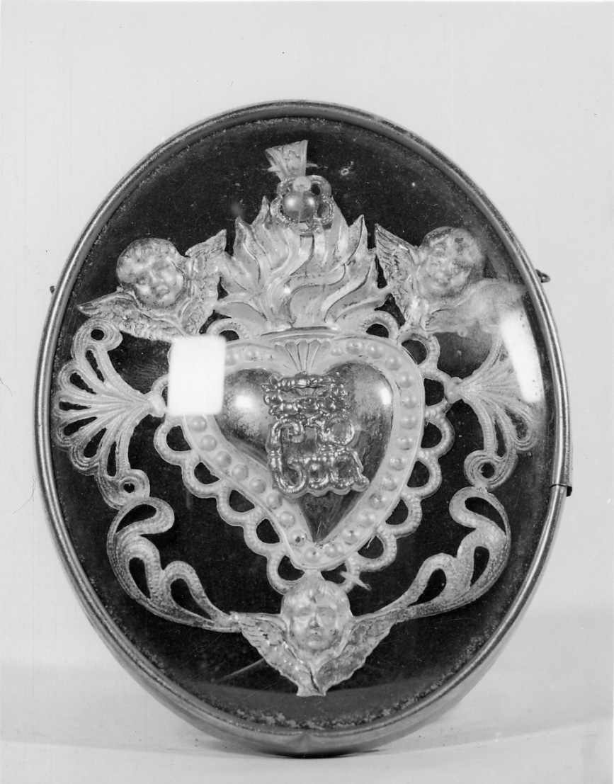 Sacro Cuore di Gesù (ex voto, opera isolata) - ambito piemontese (secondo quarto sec. XX)