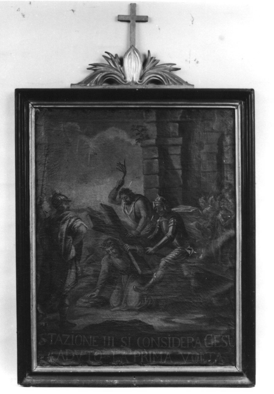 stazioni della via crucis (Via Crucis, ciclo) - ambito piemontese (inizio sec. XIX)
