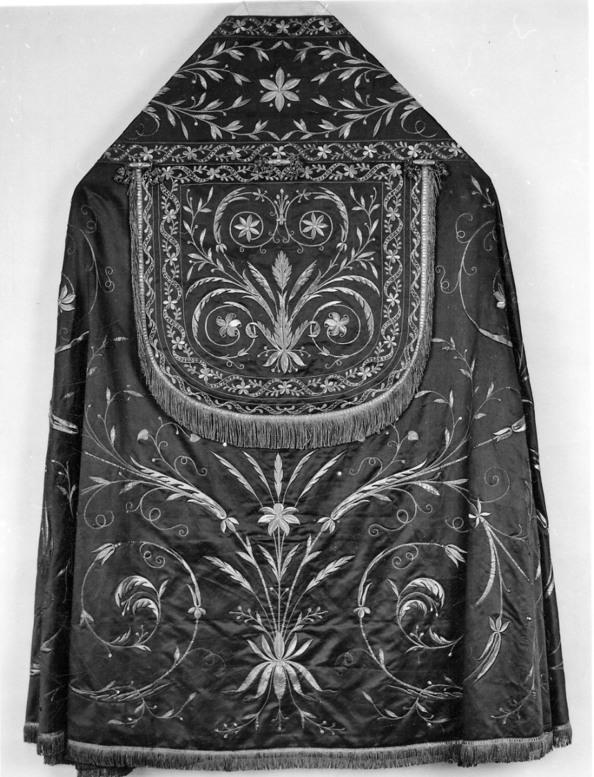 paramento liturgico, insieme - manifattura italiana (seconda metà sec. XIX)